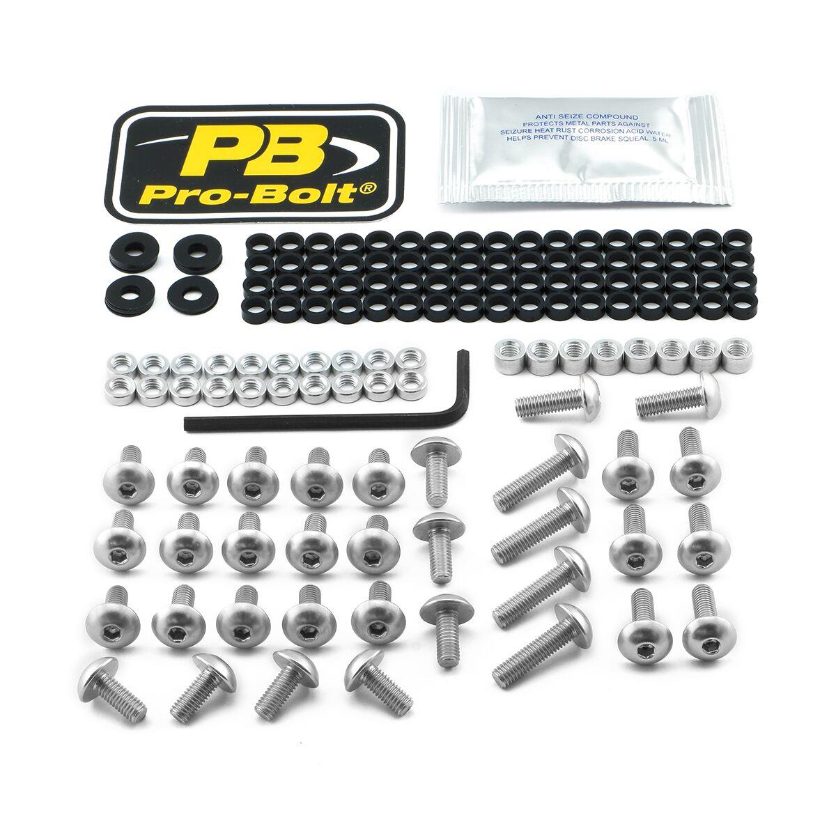 Pro Bolt Aluminium Fairing Bolt Kit For BMW R 1200 GS 2013-2016 FBM730S