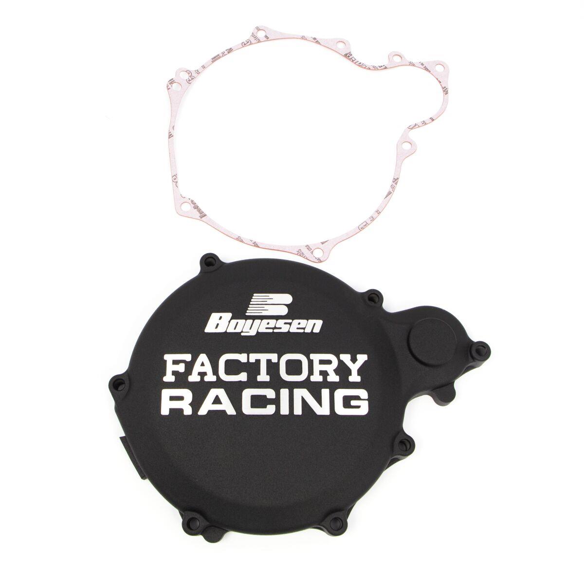 Boyesen Factory Clutch Cover For Yamaha YZ 250 1990-1998 Black Aluminium CC-32B