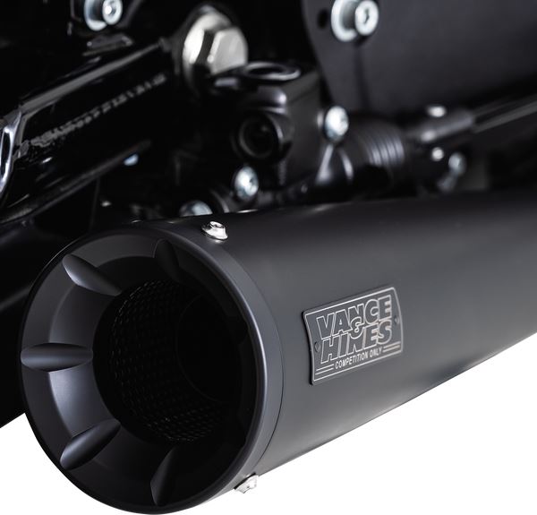 Vance & Hines 2-into-1 Upsweep Exhaust System For HD XL 1200 V 04-13 47627