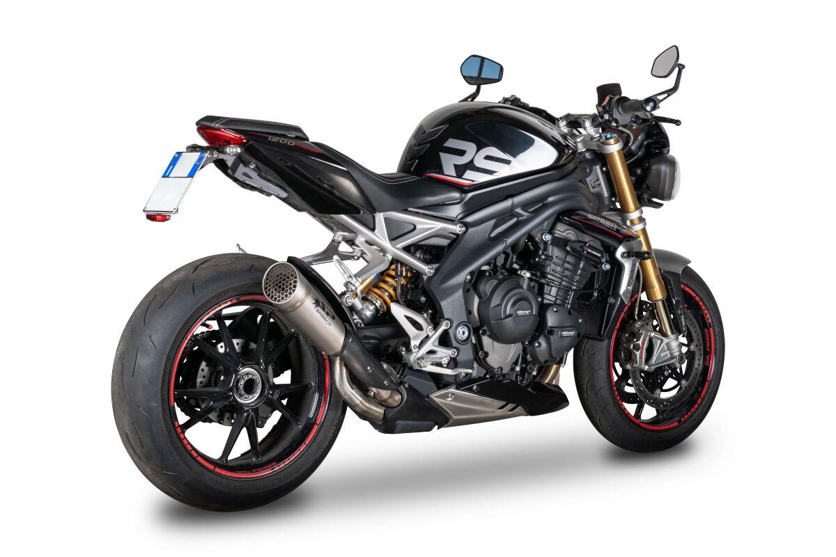 Spark GRID-O Slip-On Muffler For Triumph Speed Triple 1200 RR 21-24 GTR0105TOM