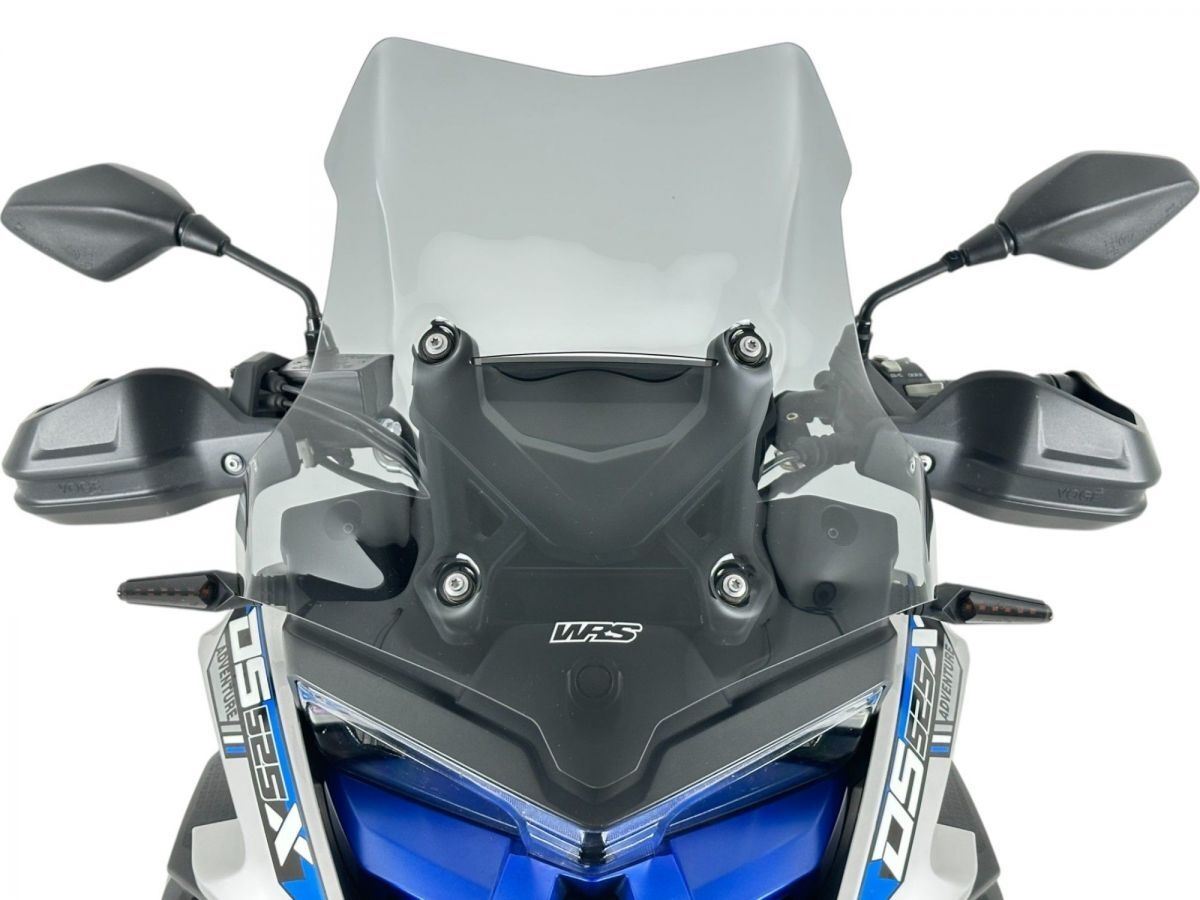 WRS Windscreen For Voge Adventure 525 DSX ABS 2024 - Smoke 3mm Thick VO002F