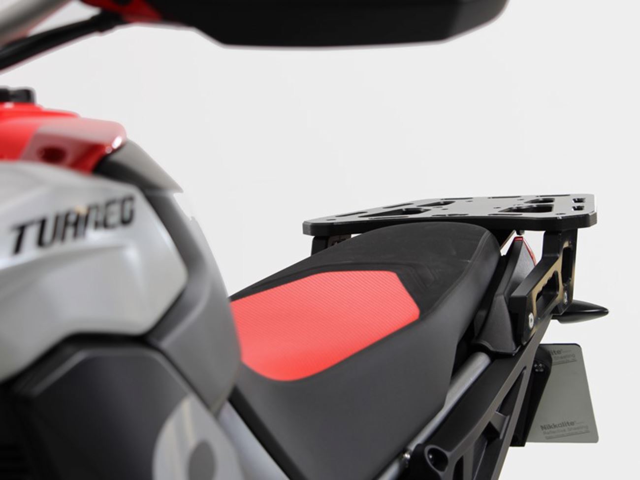 AXP Racing Rear Rack For Aprilia Tuareg 660 ABS 2022-2024 Black HDPE AX1695