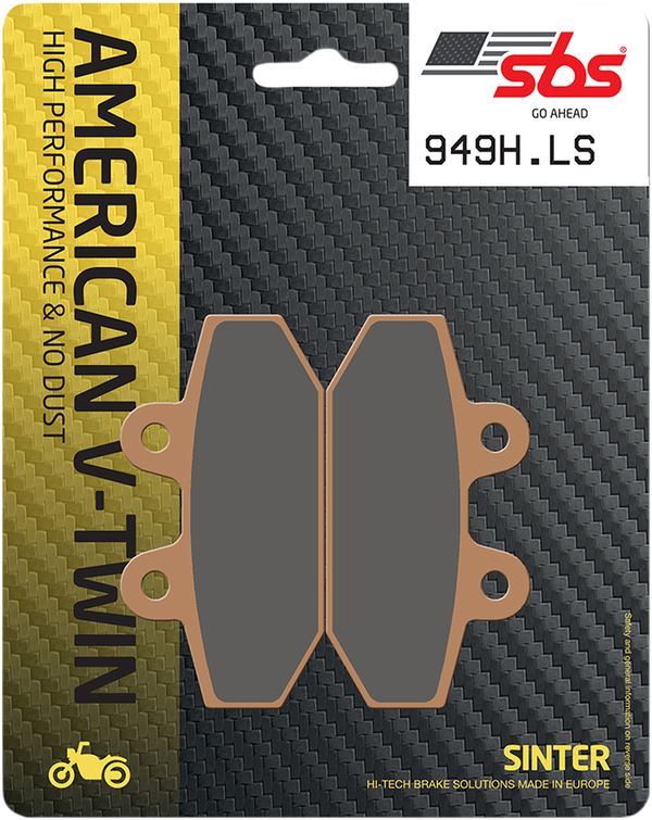 Sbs LS Street Excel Sintered Rear Brake Pads For Harley FXBBS 1868 18-24 949H.LS