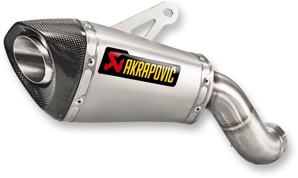 Akrapovic Slip-On Line Muffler Ti/CF For Kawasaki Z 900 17-24 S-K9SO4-ASZT