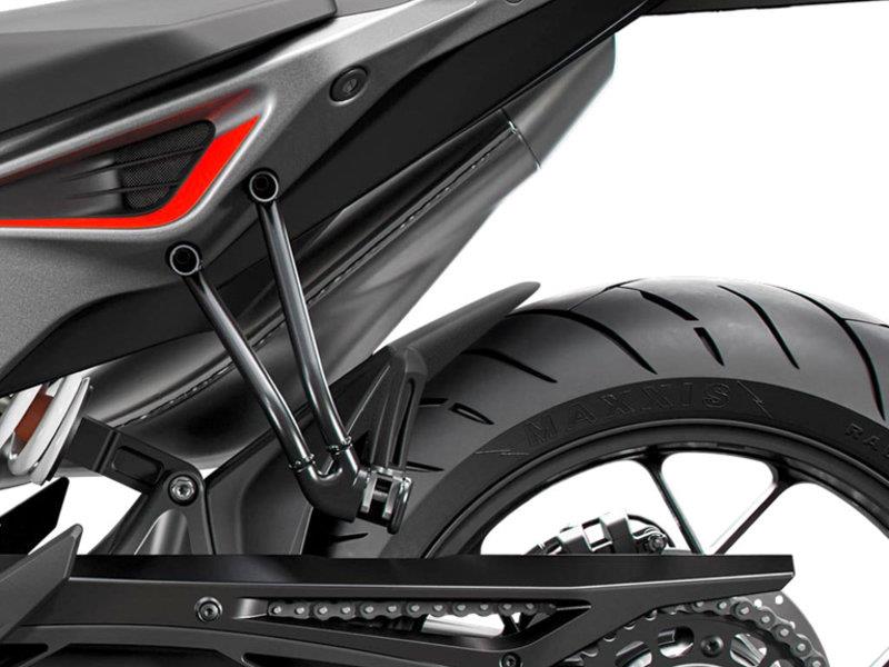 Puig Rear Mudguard Extender Matt Black 8929F