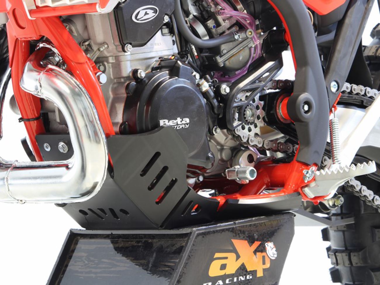 AXP RACING Xtrem Skid Plate For Beta XTRAINER 300 LC 16-25 Black AX1681
