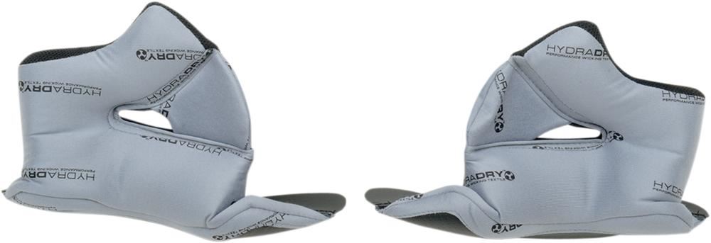 ICON Airmada™ Motorcycle Helmet Cheek Pads Gray 2023 Model