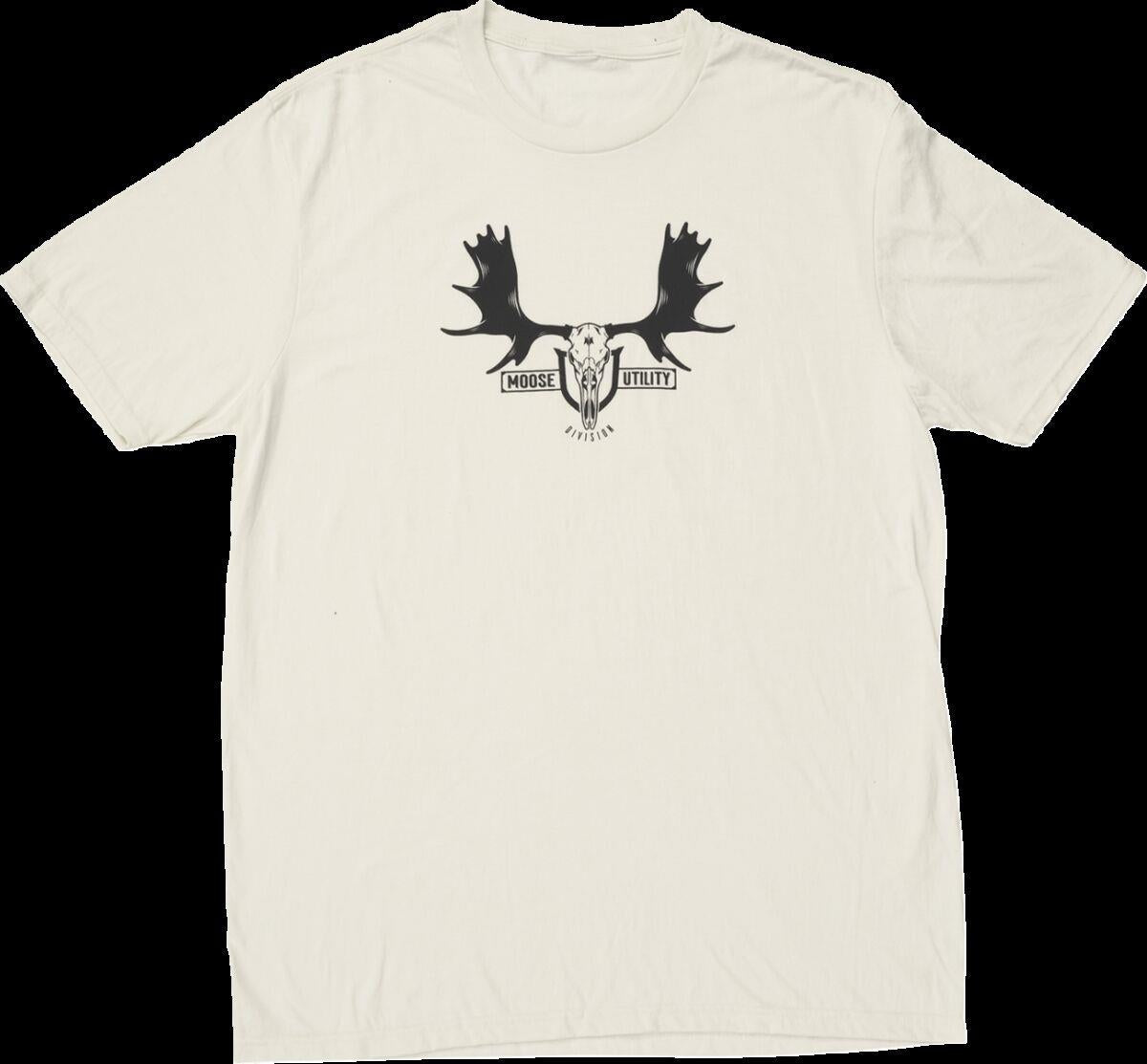 Moose Racing T-Shirt Mud Euro Natural Black