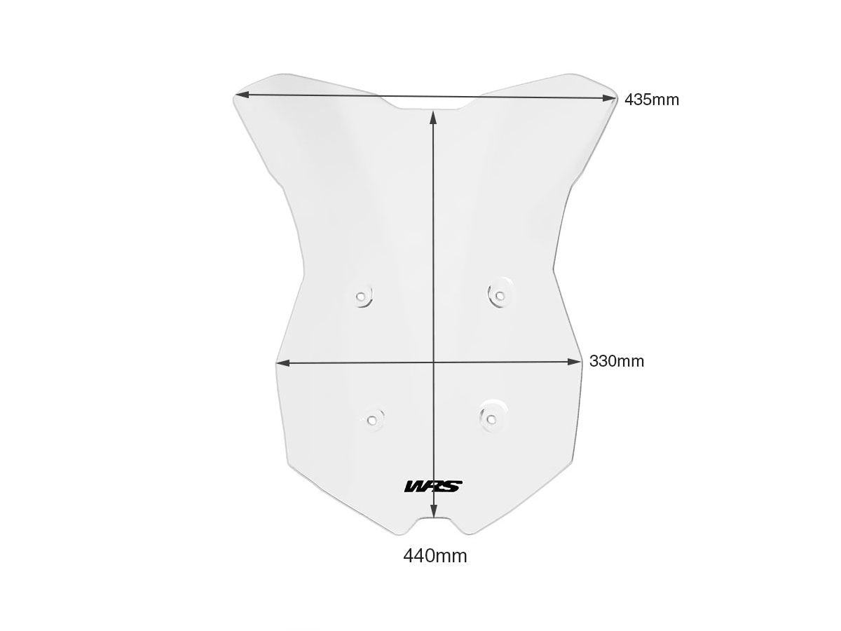 WRS Windscreen Tour KTM 1290 Sduke Gt Kt006t
