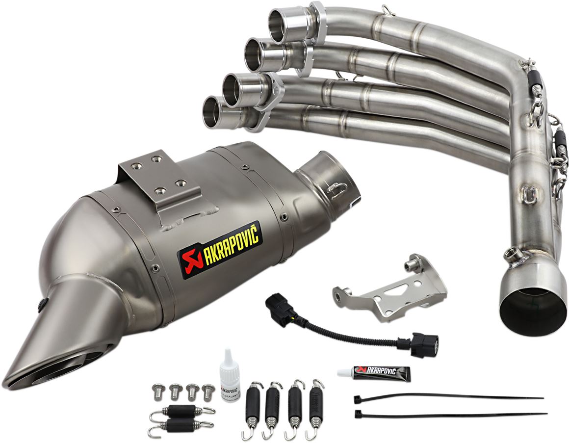 Akrapovic Racing Line Exhaust System Silver Steel For Honda CBR 650 R 14-23 S-H6R11-AFT