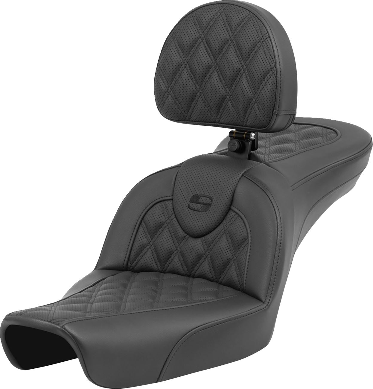 Saddlemen Roadsofa Lattice Stitch Seat For Harley Davidson FXDL 1450 96-03 896-04-182BR