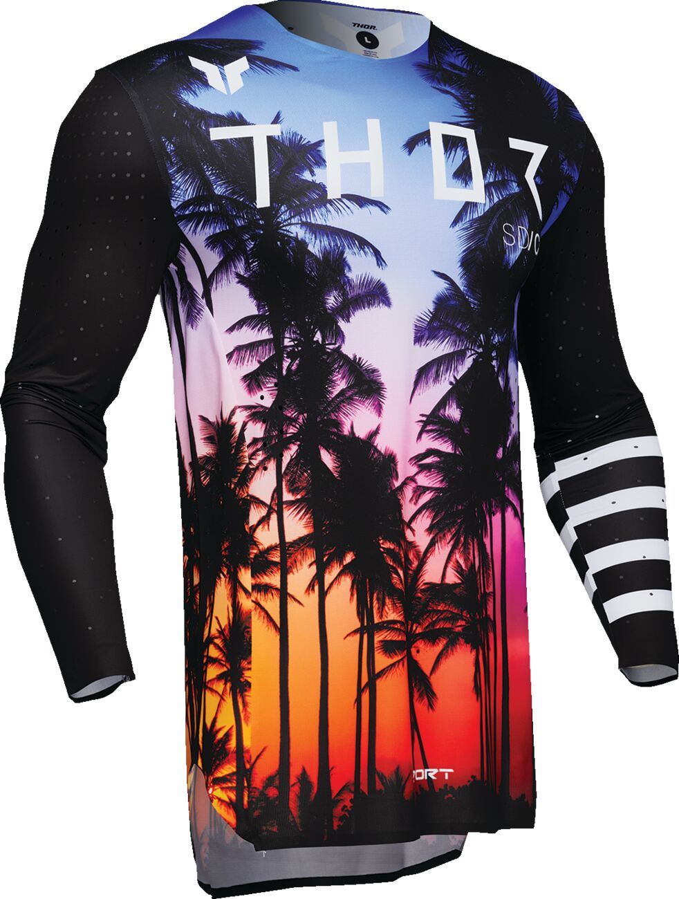 THOR SPORTMODE SD Jersey BLACK 2024 Model