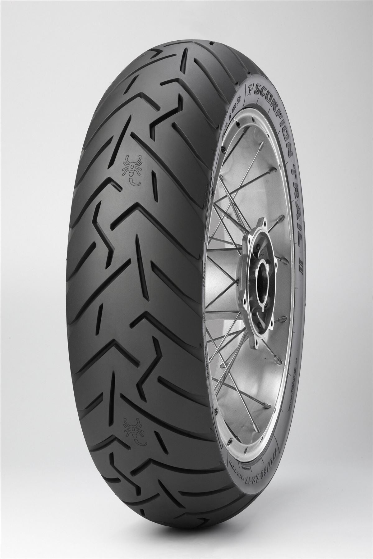 Pirelli Scorpion Trail Tyre 120/70ZR19 Front Tubeless Adventure Sport 4329100