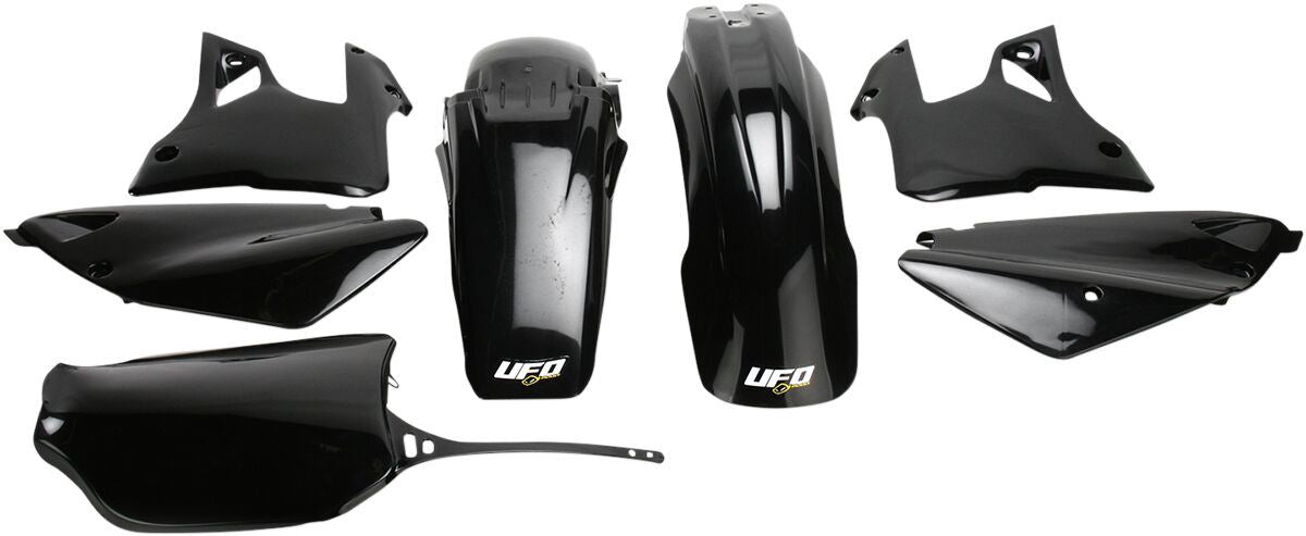 UFO COMPLETE BODY KIT YAMAHA YZ125/250 BLACK YAKIT300E-001