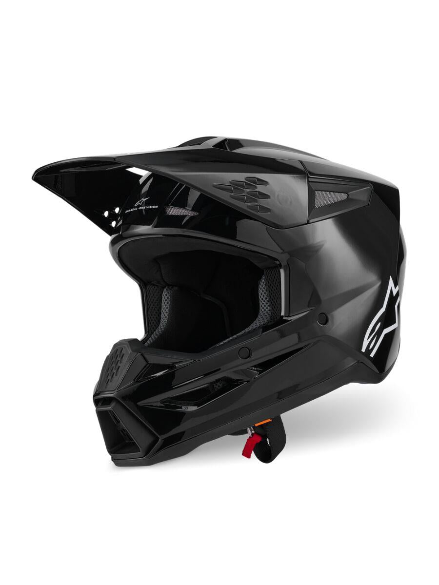 ALPINESTARS SM3 Solid Helmet BLACK-GLO 2025 Model