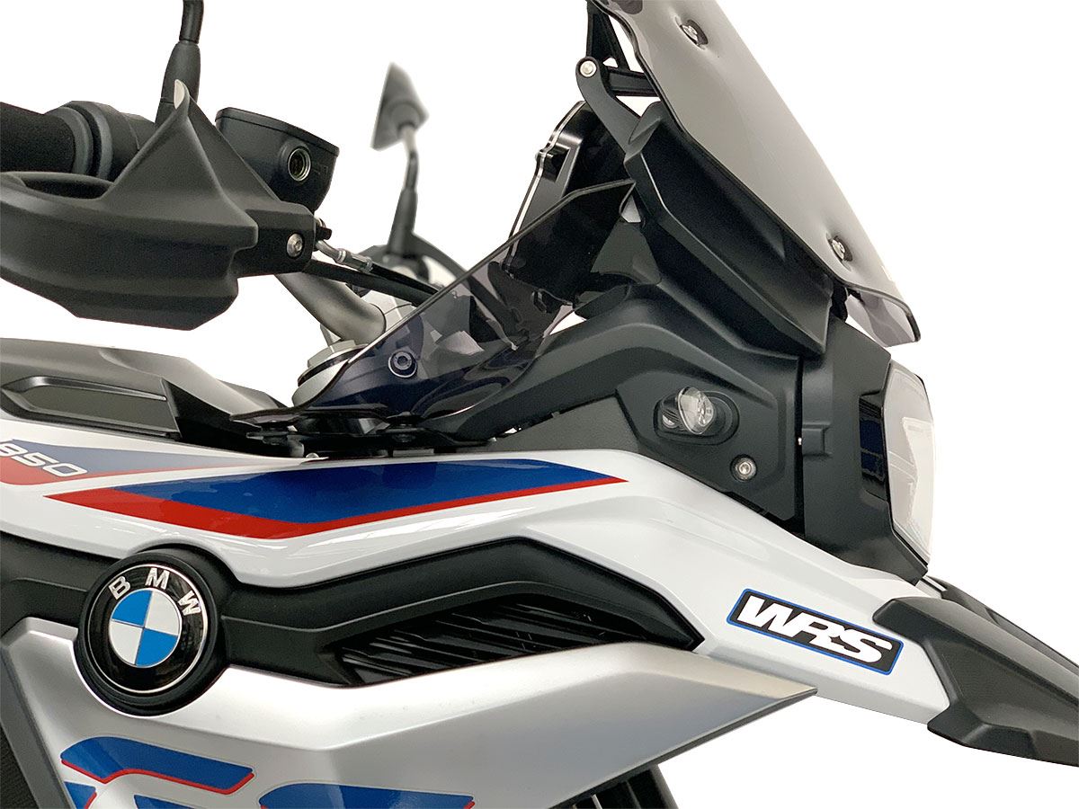 WRS Deflectors BMW F750gs/F850gs Smoke Bm060f