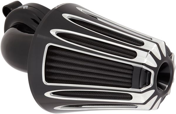 Arlen Ness Monster Sucker Air Cleaner Cover Black Cone Black Silver 81-102