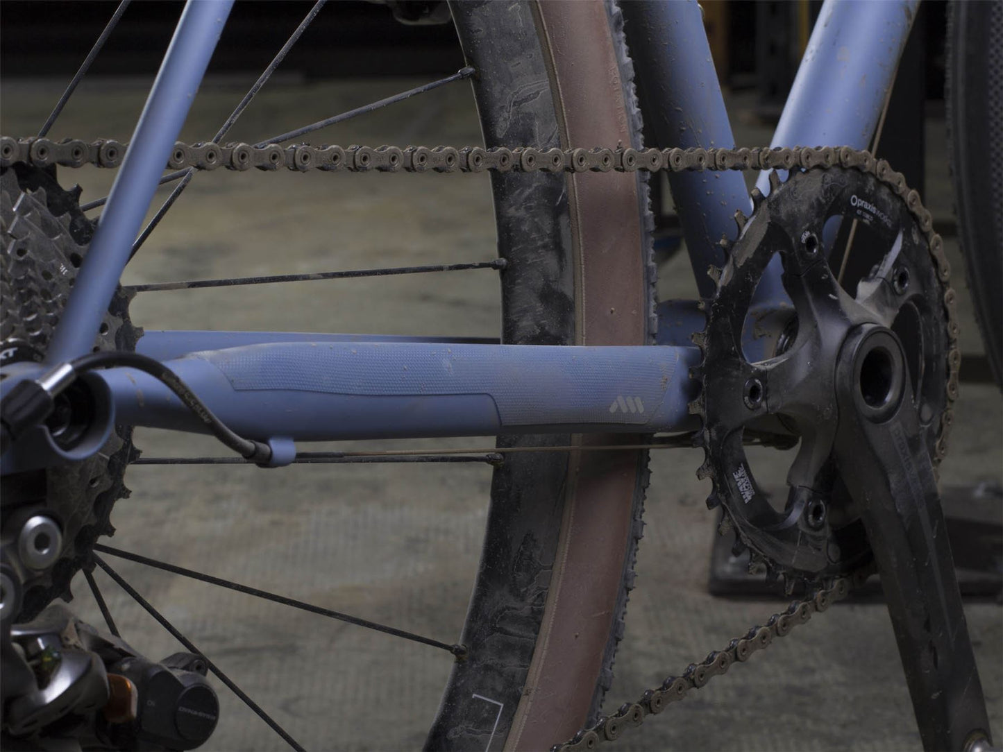 ALL MOUNTAIN STYLE Chain Guard CLR/SLV AMSFG4CLSV