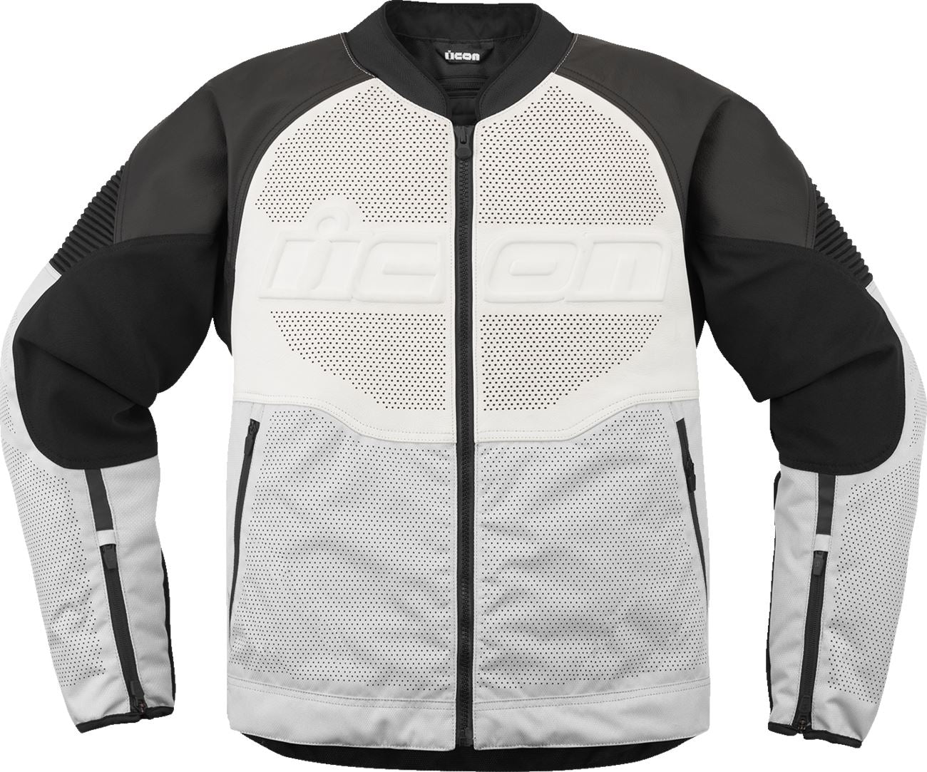 Icon Jacket Overlord3 Leather Ce White 24 Model