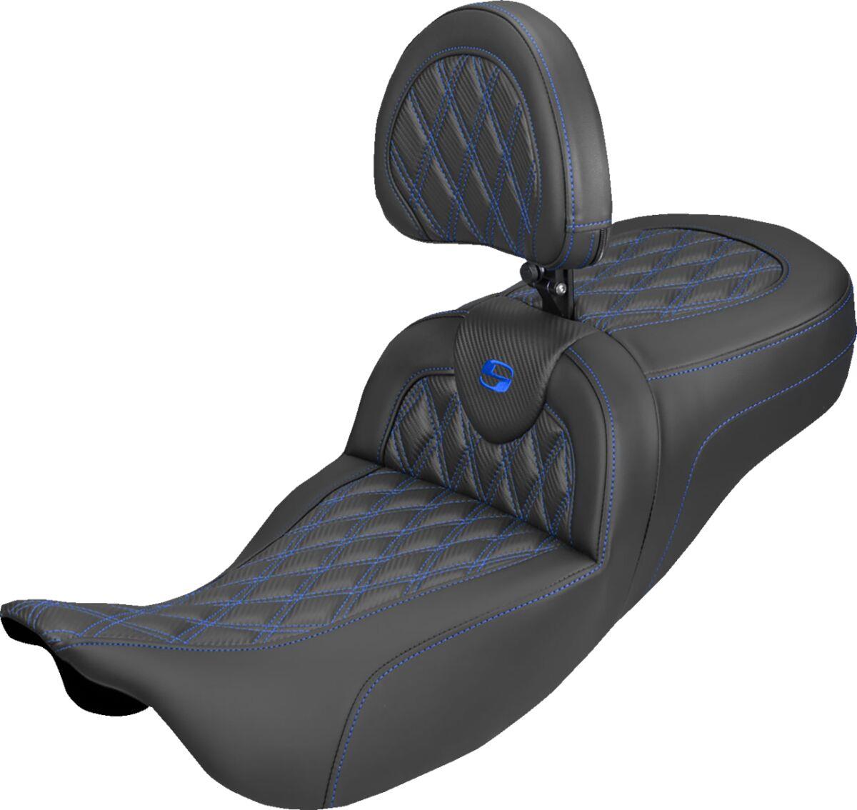 Saddlemen Roadsofa Carbon Fiber Seat For Harley FLHRXS 1868 08-25 808-07B-207B1