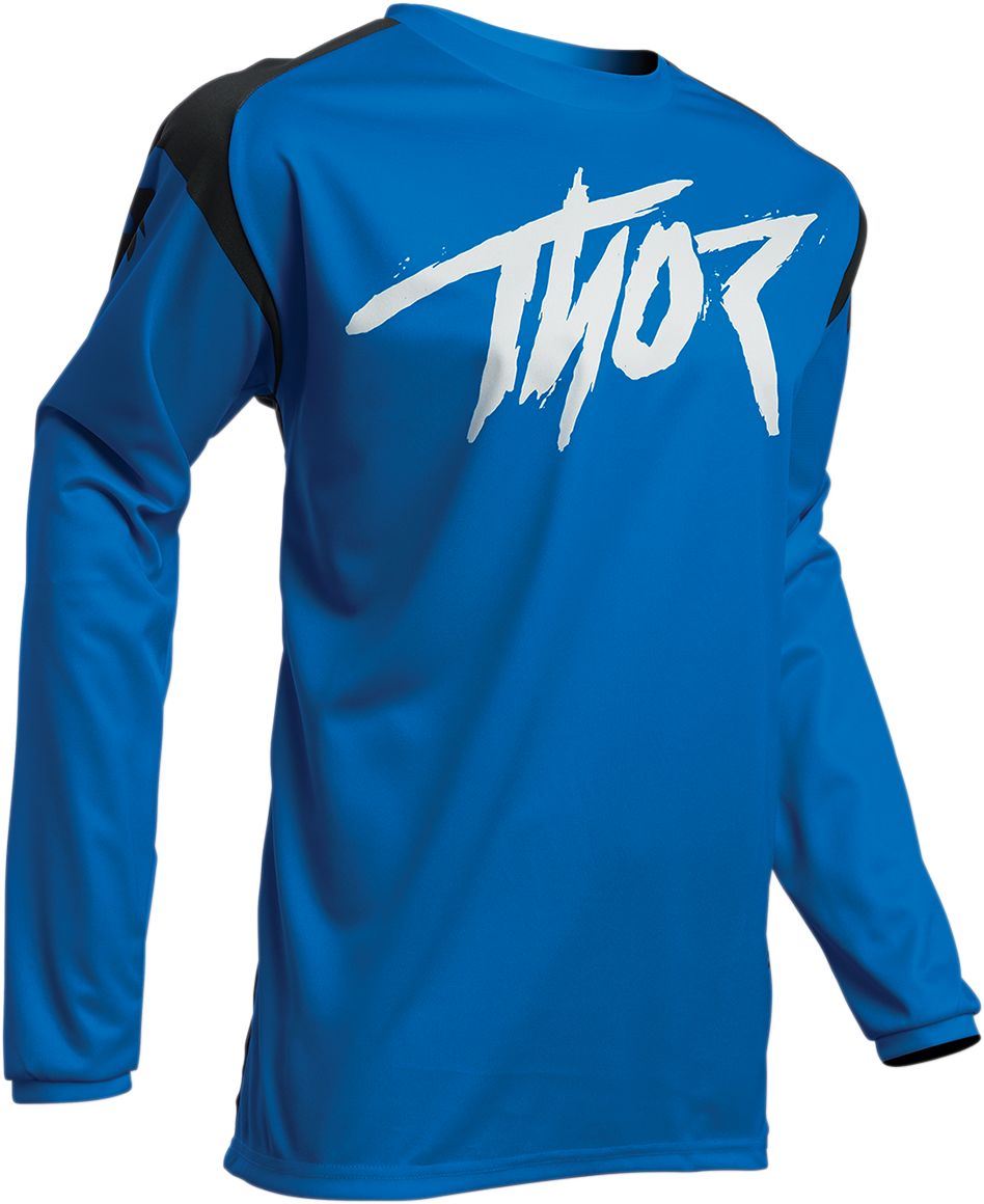 Thor Youth Sector Link S20 Adult Motocross Jersey Blue XL