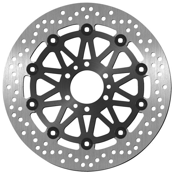 Sbs Stainless Steel Brake Rotor For Honda GL 1800 1992-2019 Black Silver 5101
