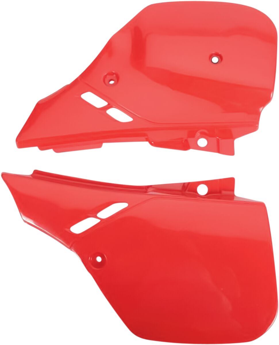 UFO SIDE PANELS HONDA CR125/250/500 UFO-RED HO02611061