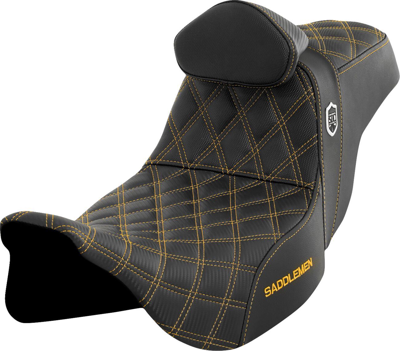 Saddlemen Pro Series SDC With Headrest For HD FLHXS 1868 08-23 SC80807GOLRT