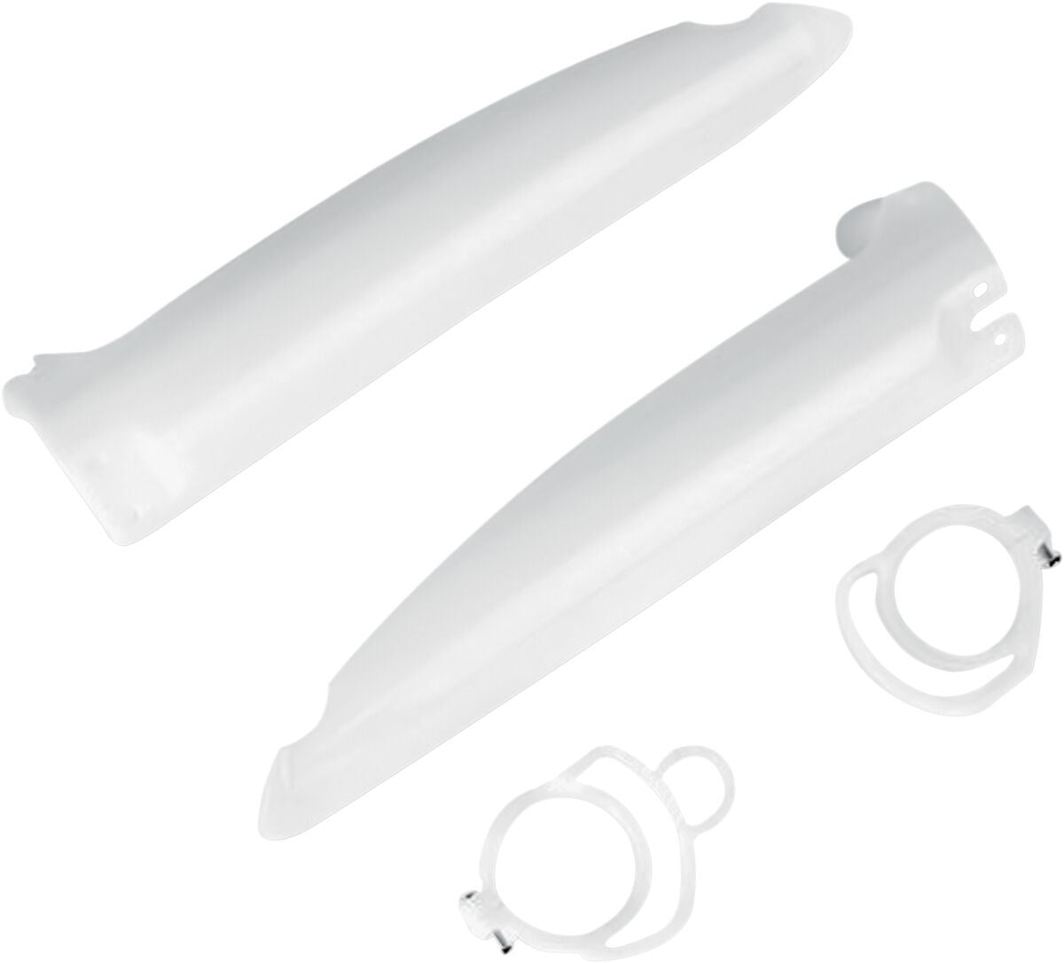 UFO FORK SLIDER PROTECTORS KAWASAKI KX125/250 NEUTRAL KA02770-280