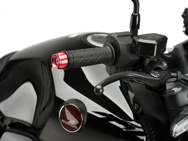 Puig Speed Bar Ends Silver 4431J