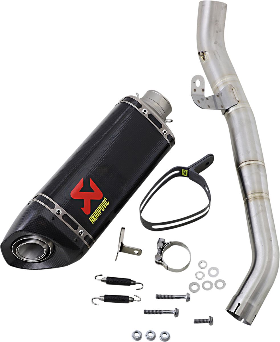 Akrapovic Slip-On Line Muffler CF For Triumph Street Triple 765 RS 17-22 S-T7SO3-APC
