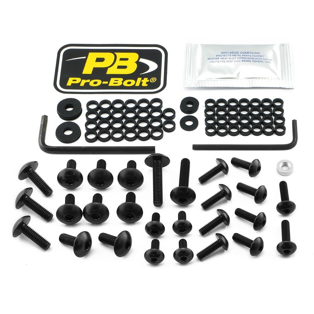 Pro Bolt Fairing Bolt Kit For Kawasaki EX 400 1986-2022 FKA057BK