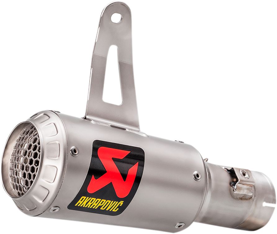 Akrapovic Slip-On Line Muffler TI For Suzuki GSX-R 1000 ABS 17-24 S-S10SO13-CUBT