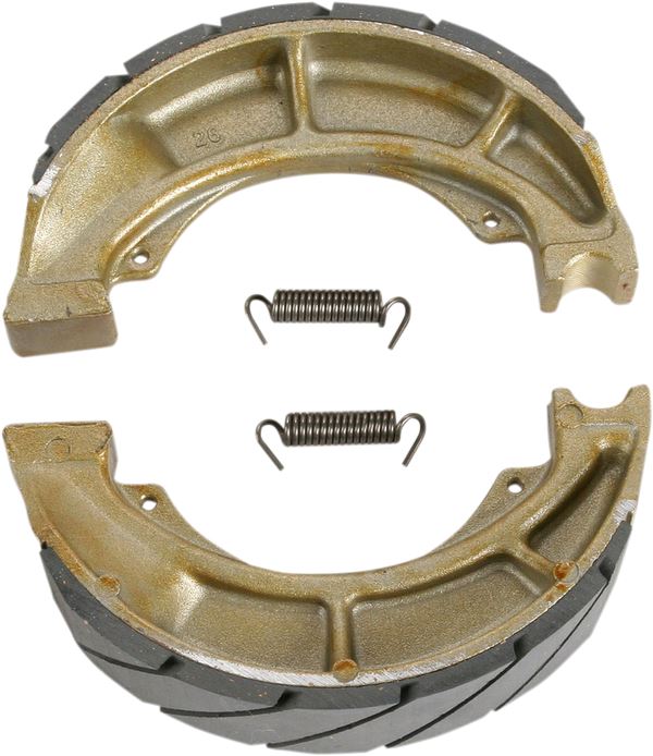 EBC Grooved "G" Brake Shoes For Suzuki LT-F 250 2X4 2002-2014 Copper Set S636G