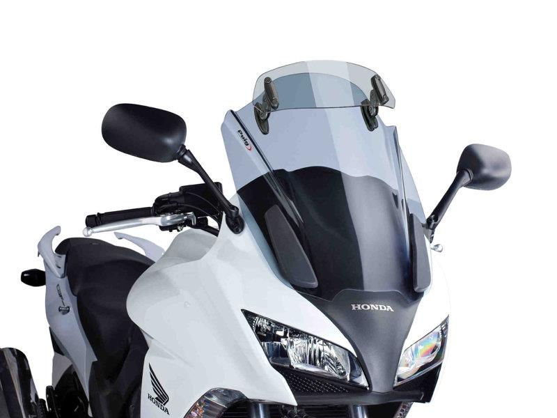 PUIG Touring Screen w/ Extender Light Smoke for Honda CBF1000 F 10-16 5899H