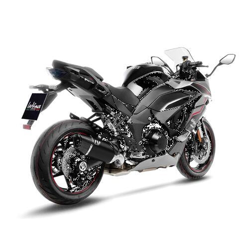 Leovince Muffler Lv-14 R For Kawasaki Ninja 1000 SX/Tourer 20-24 Black Stainless Steel 15602b