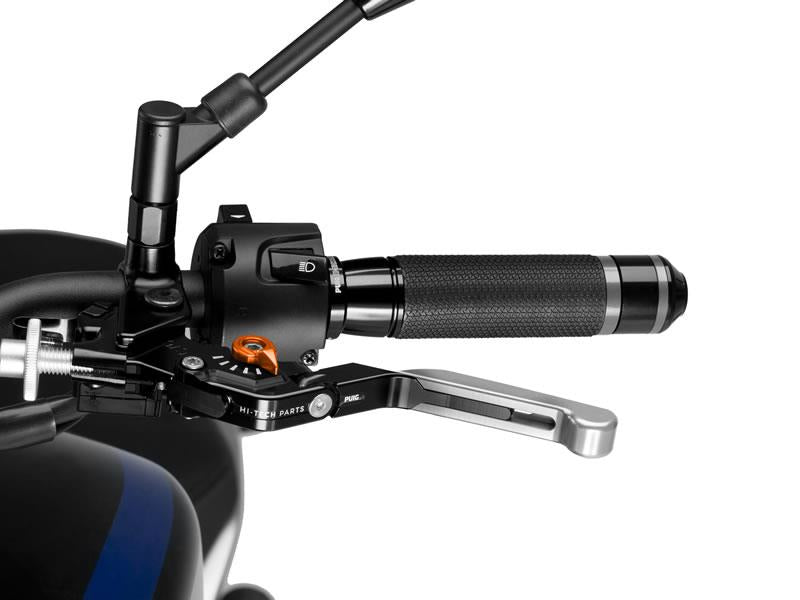 Puig Extendable Folding V3 Clutch (Silver Extender With Blue Selector) Orange 21820F