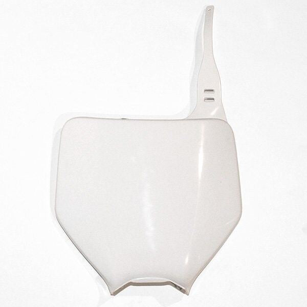UFO FRONT NUMBER PLATE SUZUKI RMZ250 WHITE SU03931-041