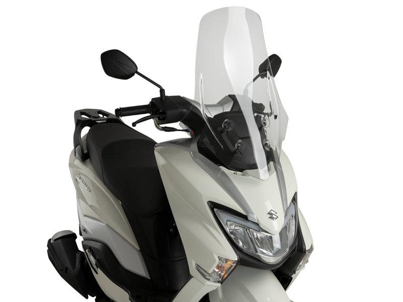 PUIG V-Tech Line Touring Screen Clear for Suzuki Burgman street 125 EX 23-25 21926W