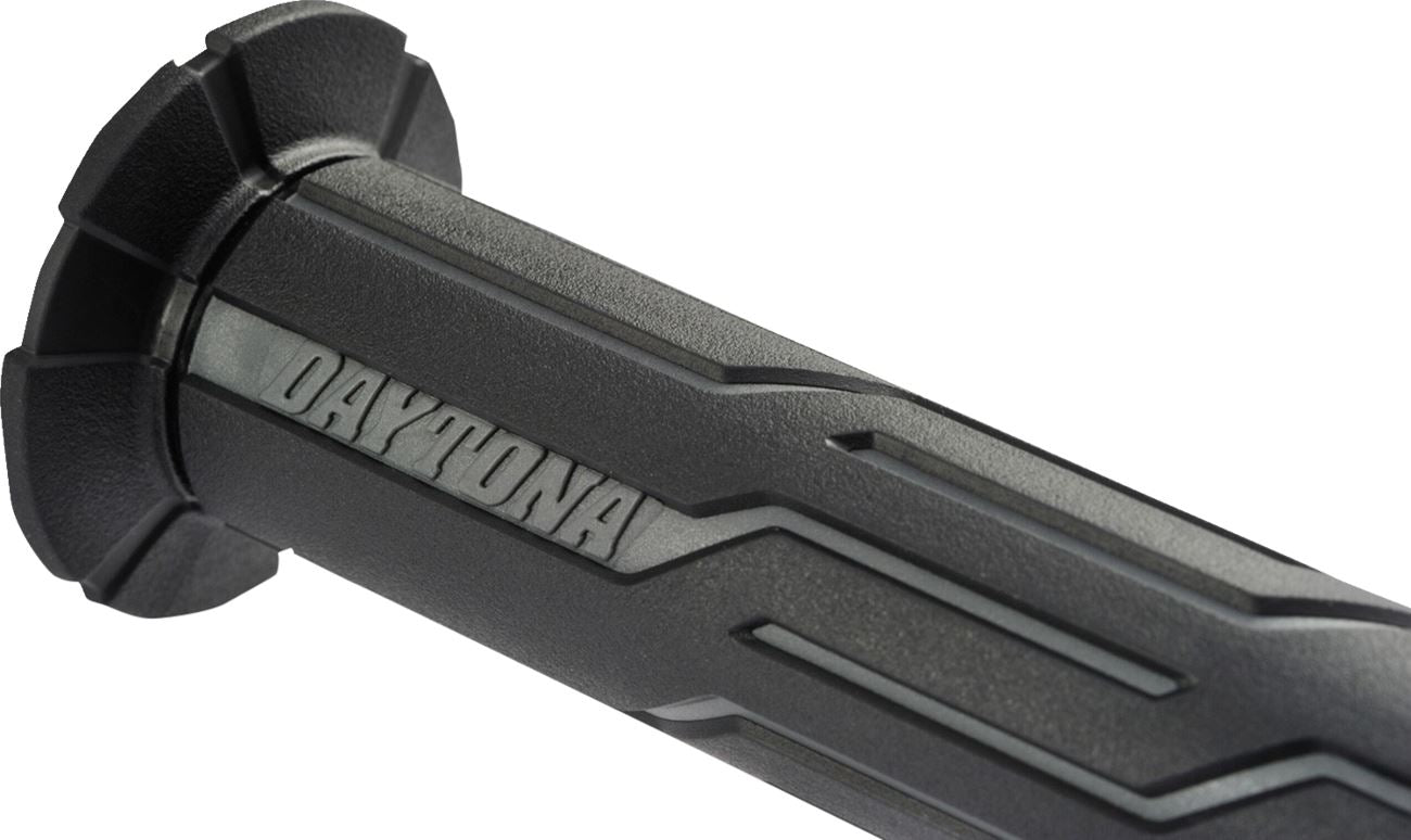 Daytona GRIPPYGRIP GGD-Line Grip by Gray 7/8 Handlebar Open Ends Pair 88769