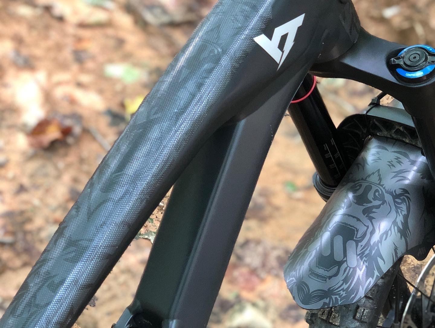ALL MOUNTAIN STYLE Frame Guard Basic Protection BLACK/SLV AMSFG1BKSV