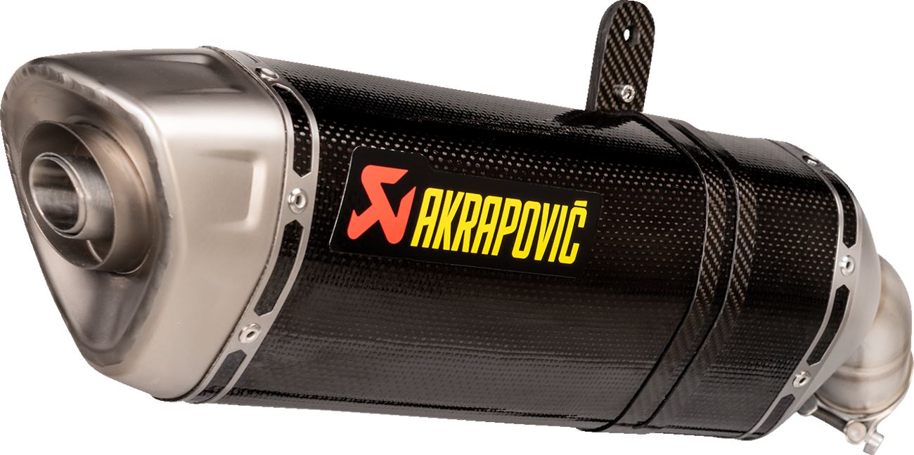 Akrapovic Slip-On Line Muffler CF/TI For Kawasaki ZX-4 RR 400 23-24 S-K4SO8-HRC