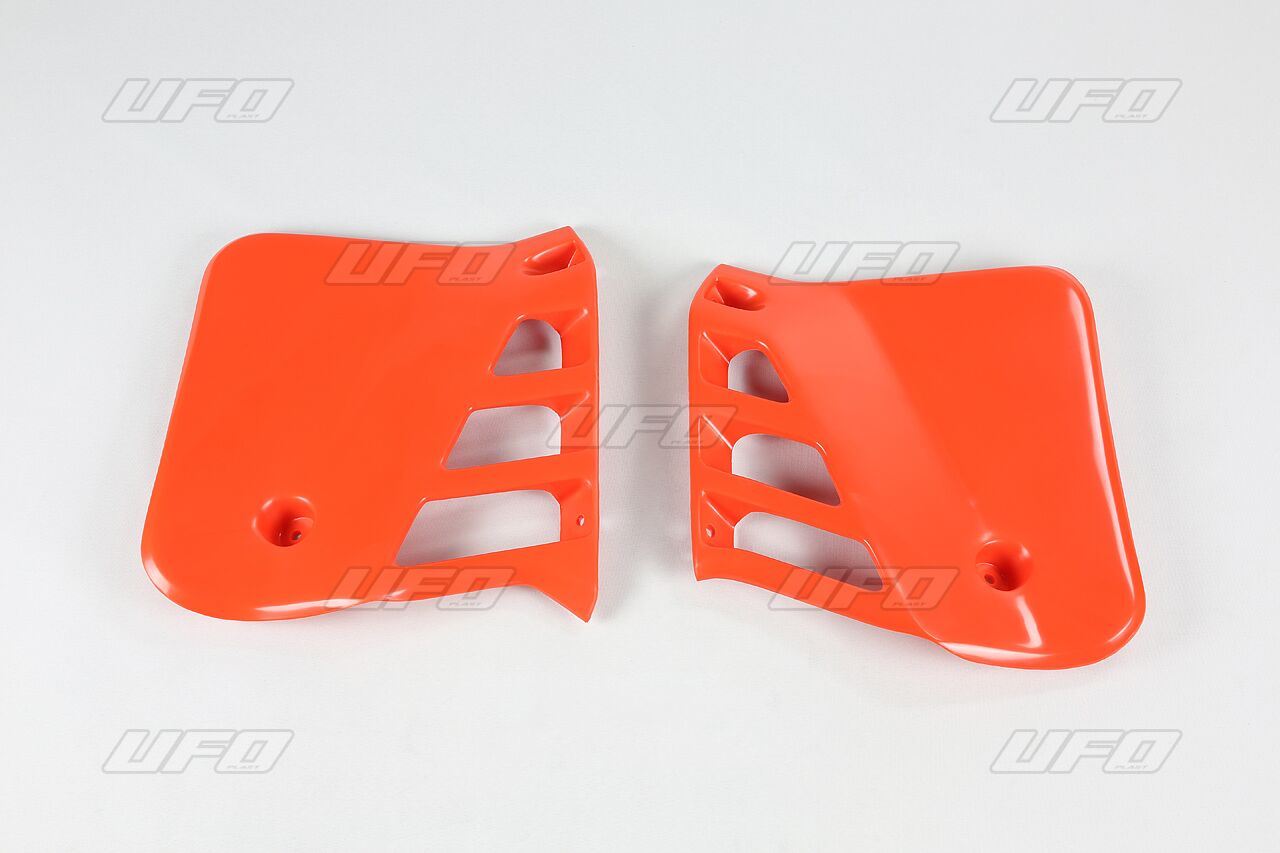 UFO RADIATOR COVERS HONDA CR250 CR-ORANGE HO02603-121
