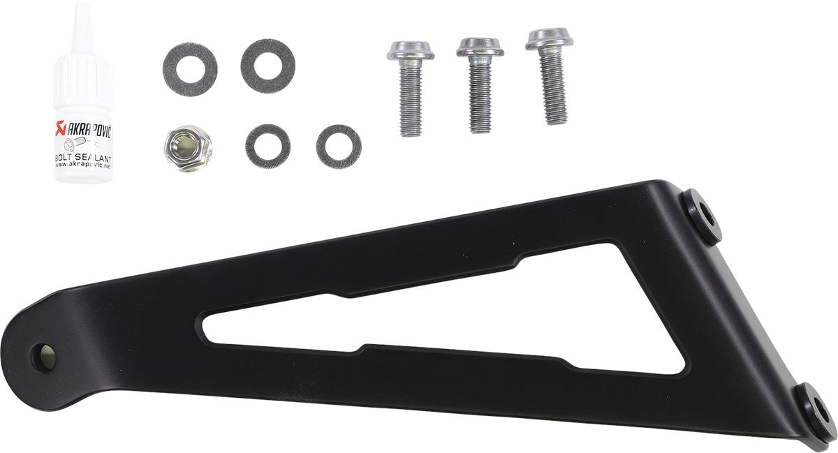 Akrapovic Muffler Bracket Black Aluminum For Aprilia RS 660 20-24 P-MBA6R1