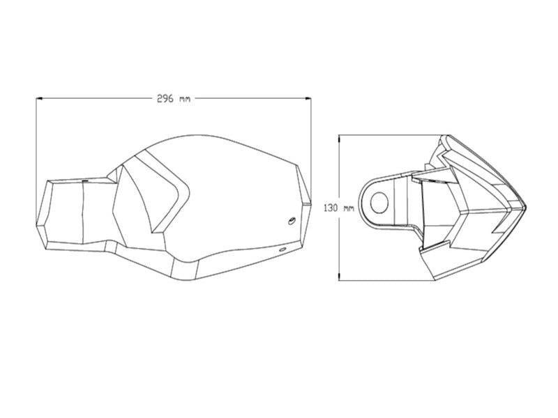 Puig Handguards Matt Black 3171R