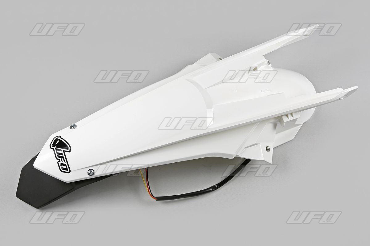 UFO Fender W/Light For KTM Exc200 17-19 White KT04070047