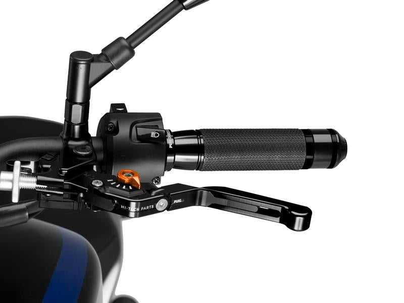 Puig Extendable Folding V3 Clutch (Black Extender With Blue Selector) Orange 6483F
