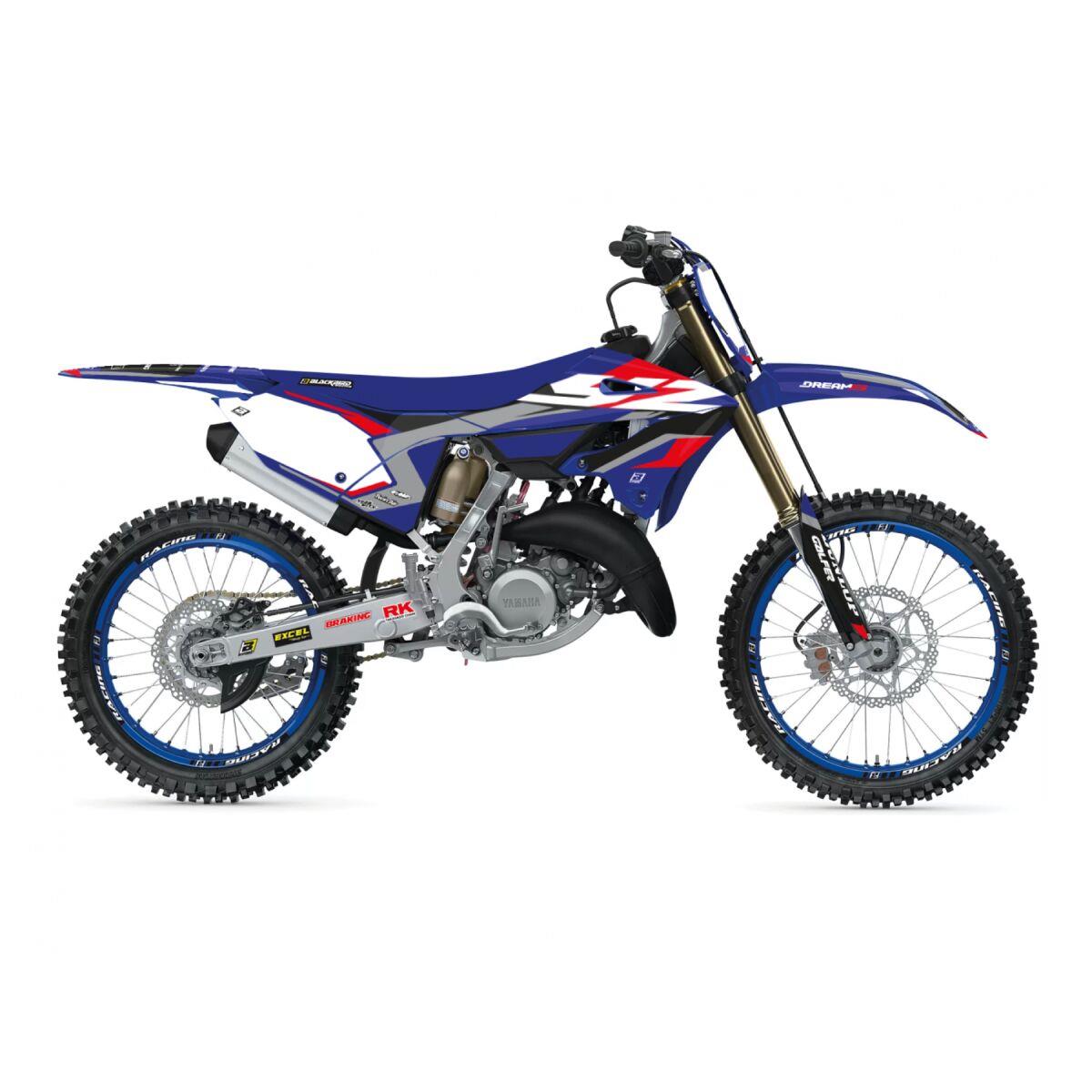 Blackbird Racing Sticker Kit Chrome For Yamaha YZ 125 2022-2026 2250ABCRO