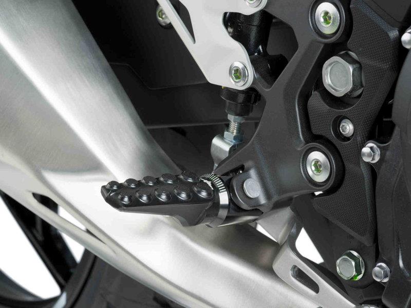 Puig Heritage Footpegs Black 21010O
