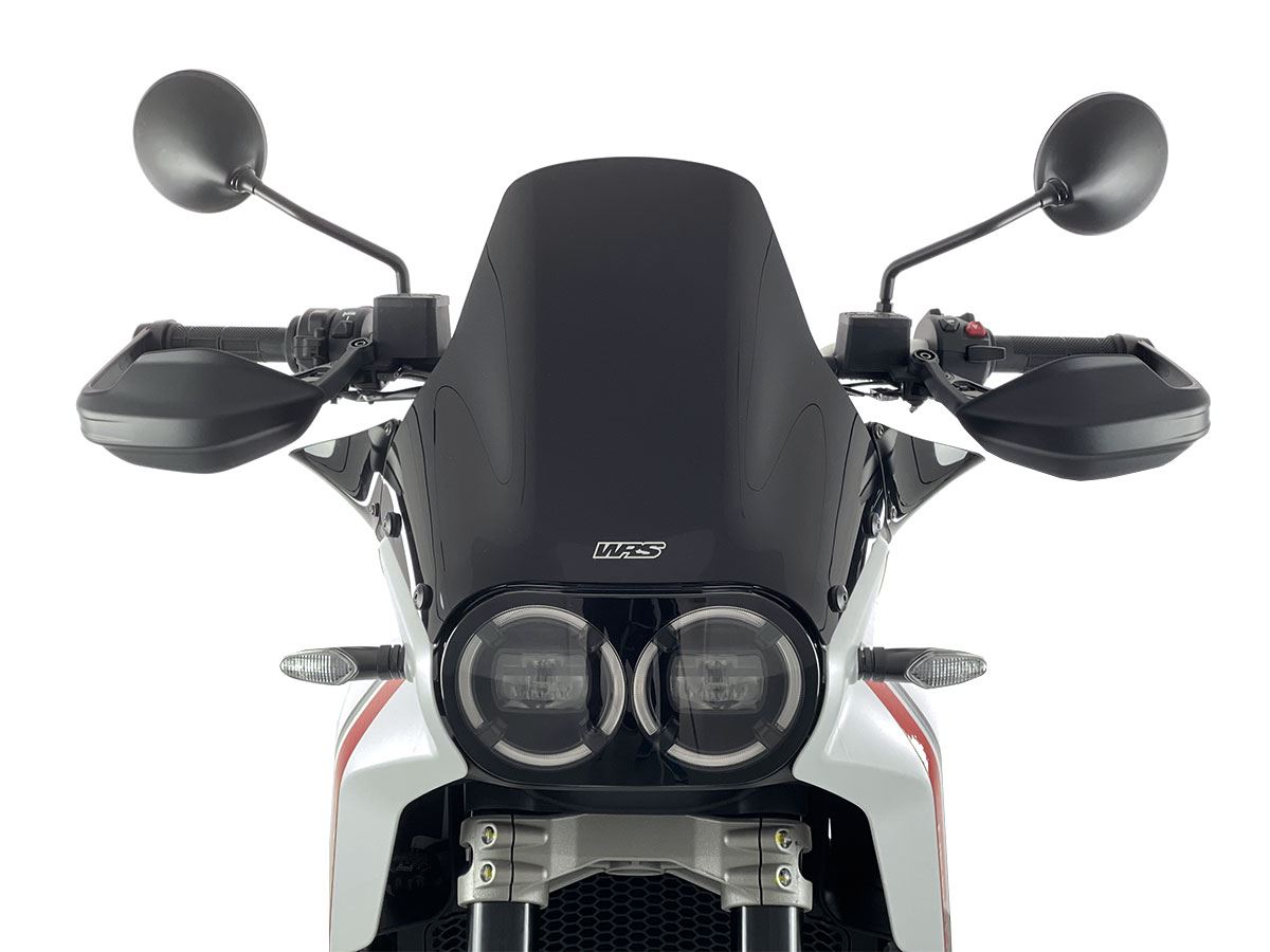 WRS Windscreen Enduro Ducati Desertx 950 Black Du025nl